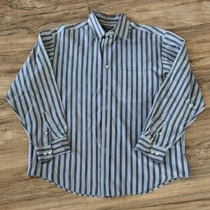 EUC Men's Striped Dress Shirt